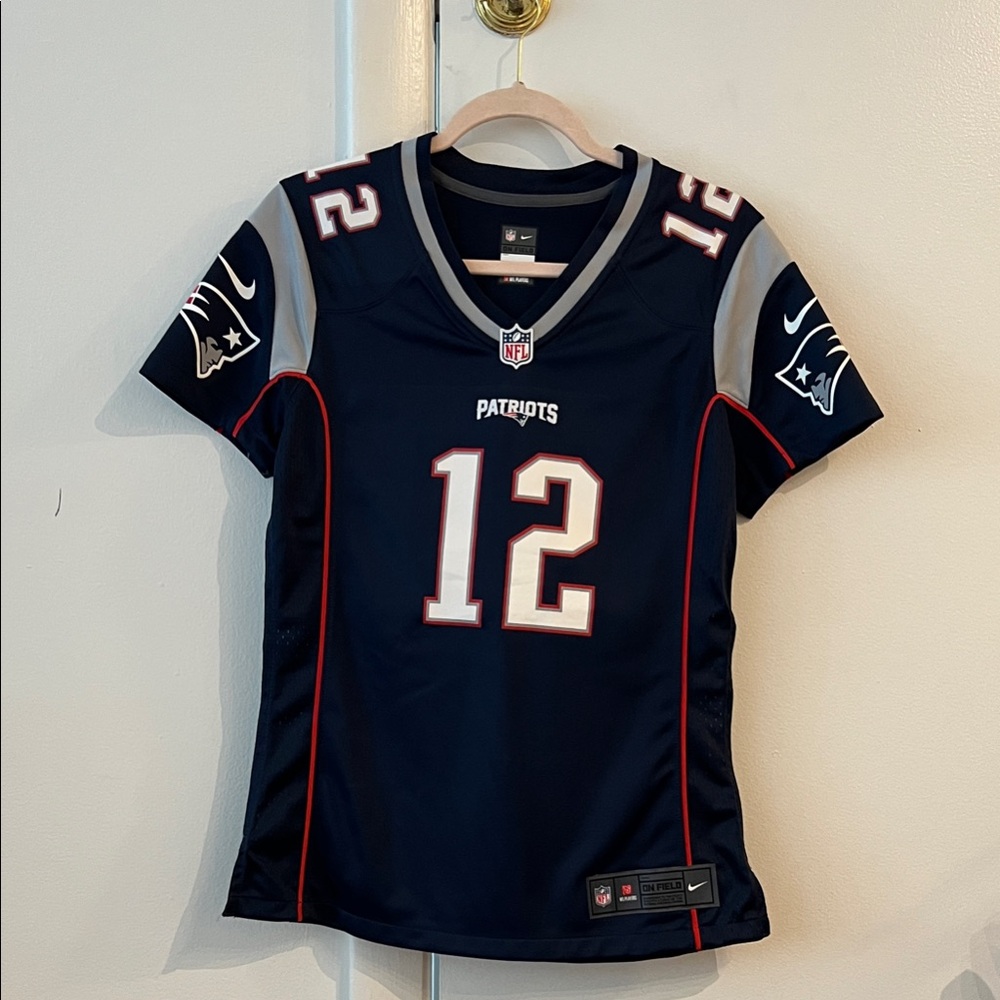 Women’s Nike Patriots Brady Navy Blue Jersey